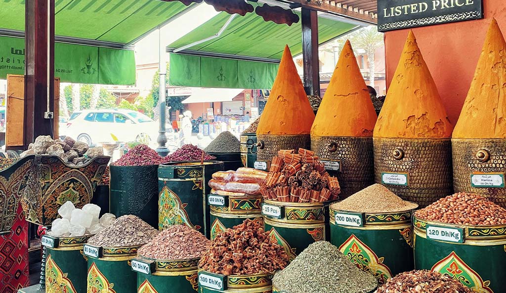 продажа специй в Медине Марракеша