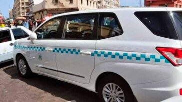 Grand Taxi у аэропорта Касабланки — официальный транспорт