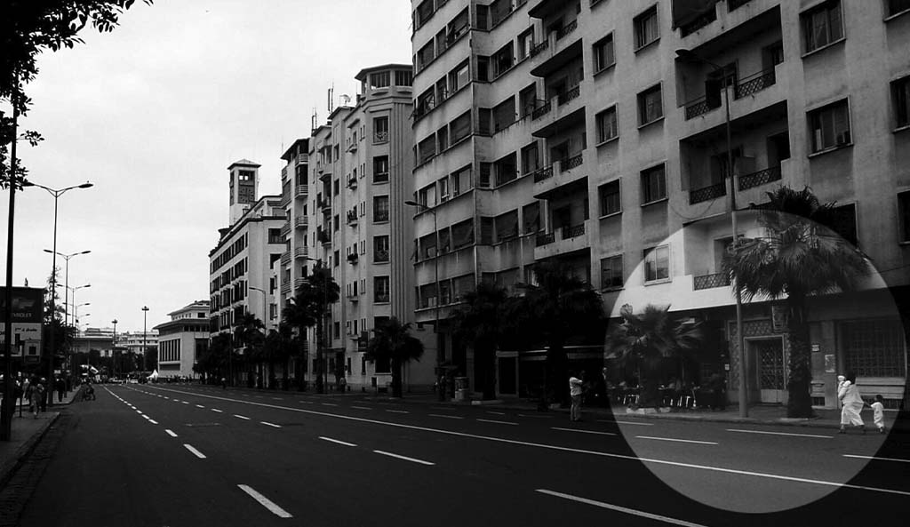 Улица Rue Lapébie в Касабланке, где располагалась клиника Буру